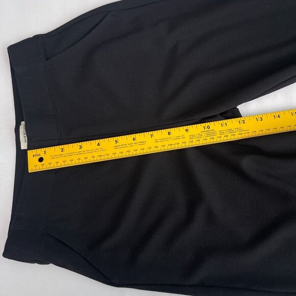 Max Studio Easy Wide Leg Black Pull on Stretch Yoga Dress Pants Women XS - Picture 10 of 13